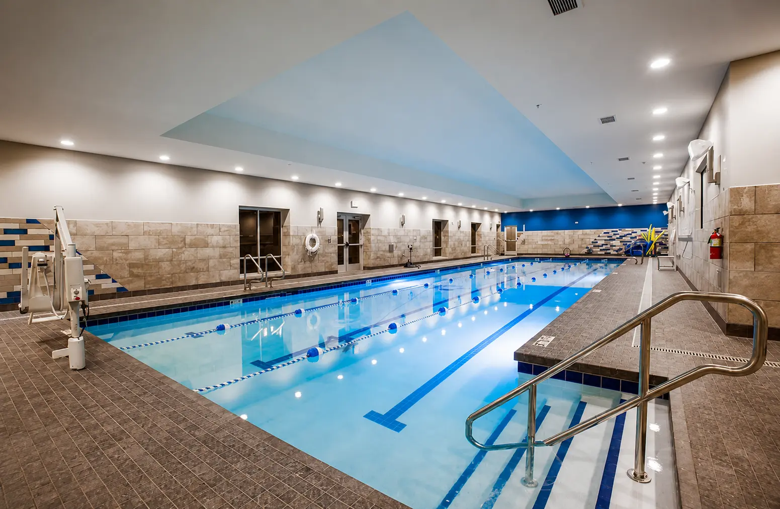 Aqua pool launch